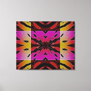 Burst of Black Hills Gold Wrapped Canvas