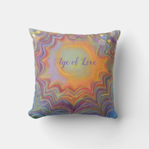 Burst of Blended Colour, Custom Age of Love Cushion