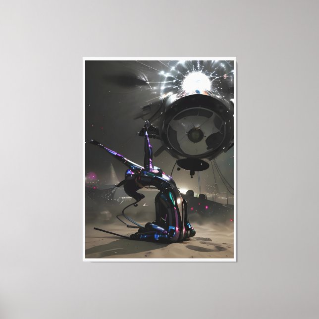 Burst of Joy Canvas Print (Front)