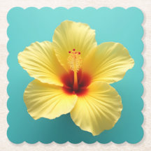 Burst of Joy: Yellow Hibiscus Delight