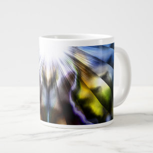 Burst Of Light Large Coffee Mug