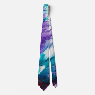 Burst of Purple Tie
