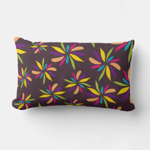 burst patterned lumbar cushion
