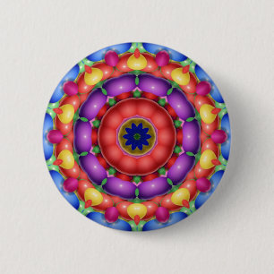 Bursting 6 Cm Round Badge