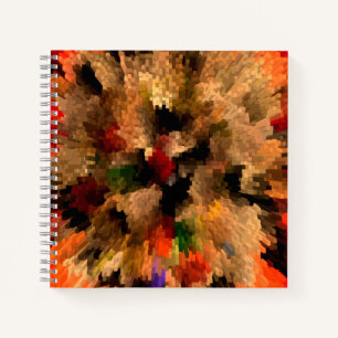 Bursting Flower..... Notebook