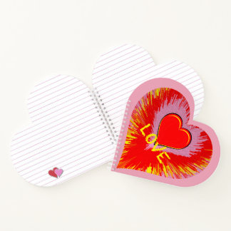 Bursting Heart Notebook