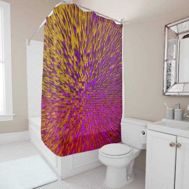 Bursting Spring...... Shower Curtain (In Situ)