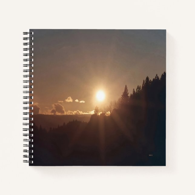Bursting Sunlight..... Notebook (Front)