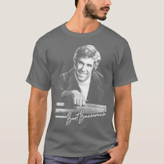 Burt Bacharach Retro 60s Aesthetic Design T-Shirt