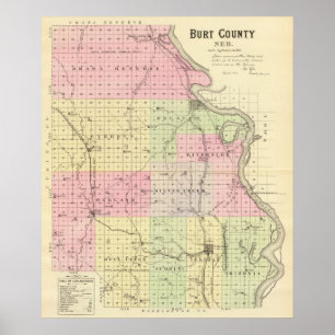Burt County, Nebraska Poster