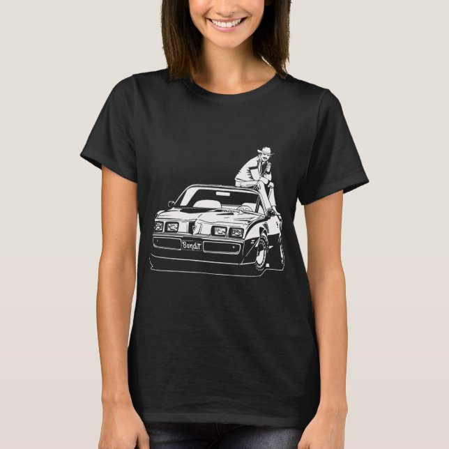 Burt Reynolds Car T-Shirt (Front)