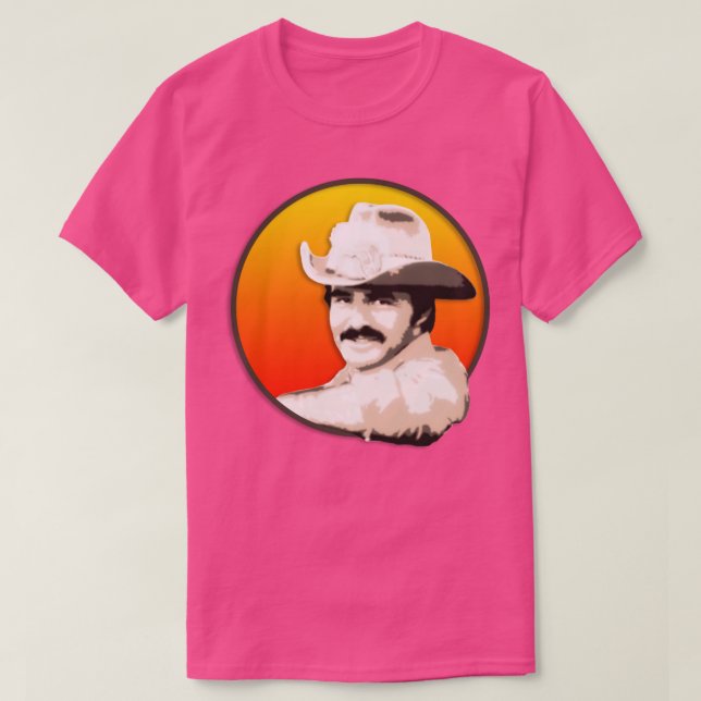 Burt Reynolds T-Shirt (Design Front)
