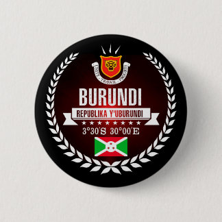 Burundi 6 Cm Round Badge
