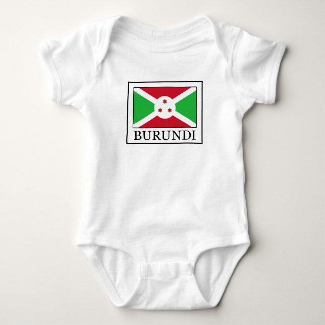 Burundi Baby Bodysuit (Front)