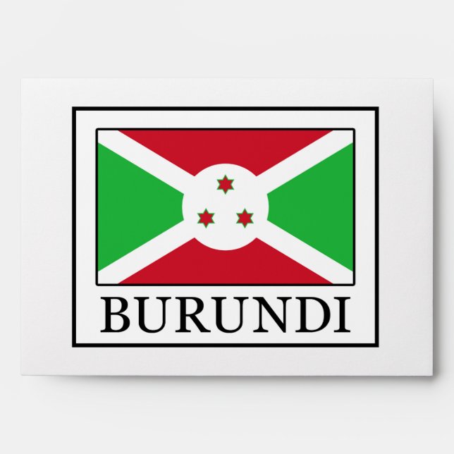 Burundi Envelopes (Front)