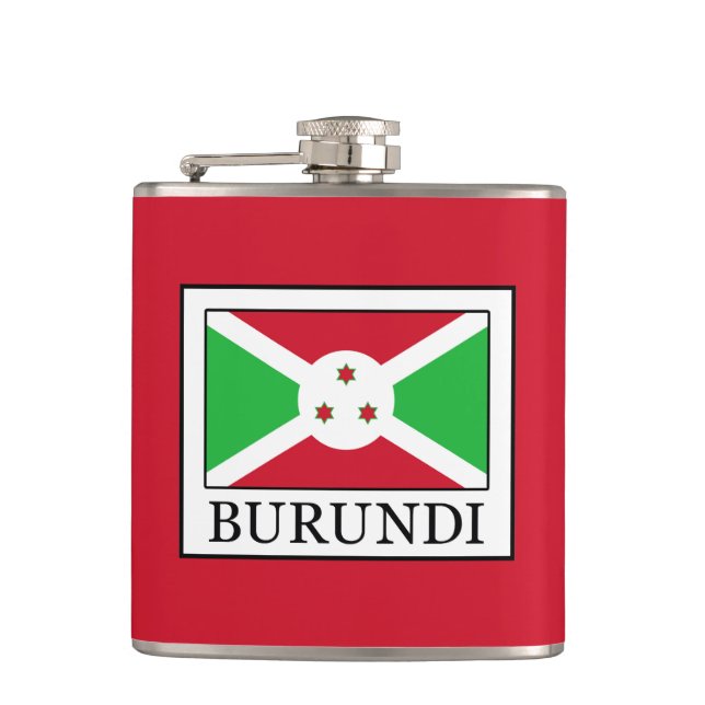 Burundi Hip Flask (Front)