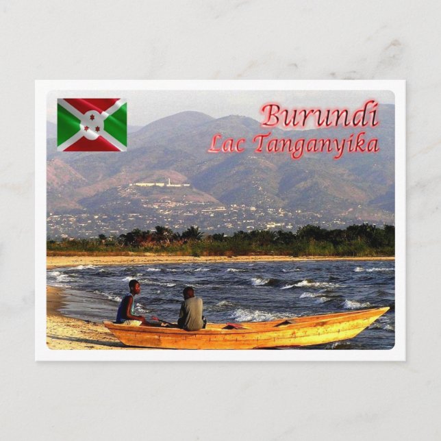 Burundi - Lac Tanganyika - Postcard (Front)