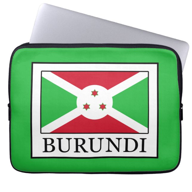 Burundi Laptop Sleeve (Front)