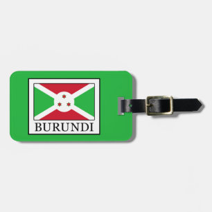 Burundi Luggage Tag