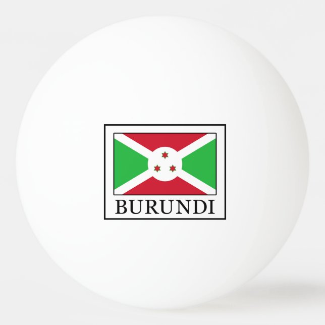 Burundi Ping Pong Ball (Front)