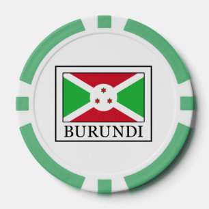 Burundi Poker Chips