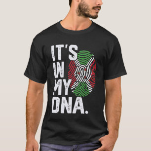 Burundi Roots Flag Fingerprint Graphic Patriotic T-Shirt