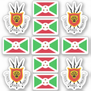 Burundian national symbols /Coat of arms and flag