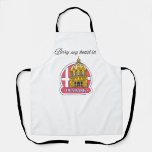 Bury My Heart in Denmark Apron
