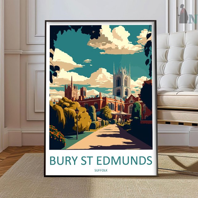Bury S Edmunds Travel Print Wall Art Bury S Edmund (Creator Uploaded)