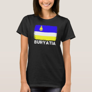 Buryatia Flag  Support Buryatia People Women Men T-Shirt