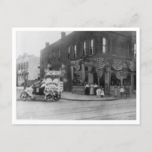 "Bury's Ice Cream" Postcard