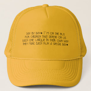 Bus Aide Day By Day Trucker Hat