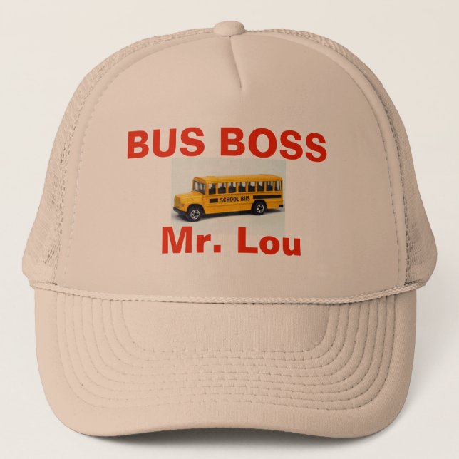 BUS BOSS  Mr.Lou HAT (Front)