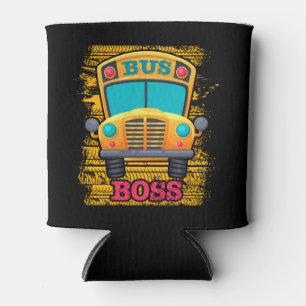 Bus Boss - School Bus Driver Appreciation Can Cooler