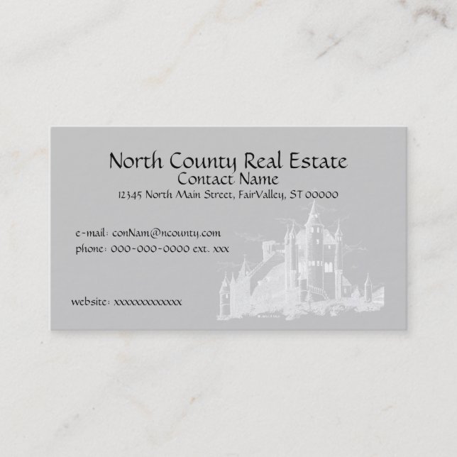 Bus. Card - Castle (Front)