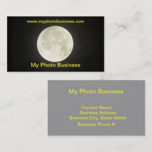 Bus. card - Moon
