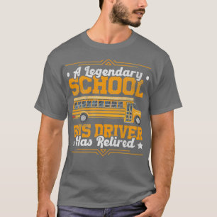 Bus Design For School Bus Or Coach Driver 4 T-Shirt