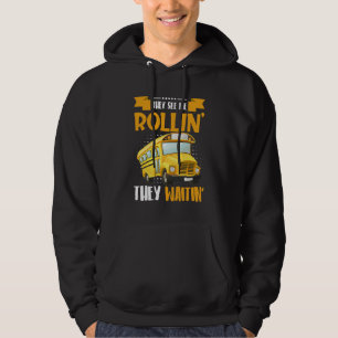 Bus Design For School Bus Or Coach Driver Hoodie