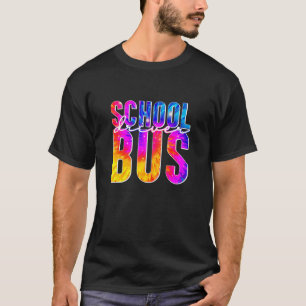 Bus Driver Best Bus Driver Cool Back To School Tie T-Shirt