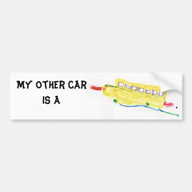 Bus Driver Bumper Sticker (Front)