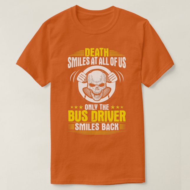 Bus Driver Busman Coach Driver Gift Present T-Shirt (Design Front)