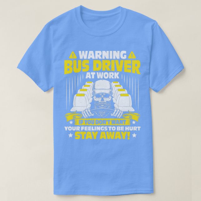 Bus Driver Busman Schoolbus School Bus Gift Idea T-Shirt (Design Front)