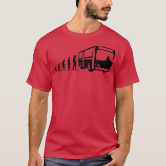Bus Driver Evolution Bus Driver Profession Job T-Shirt