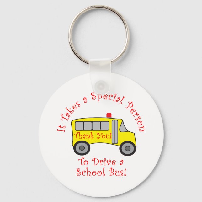 Bus Driver Key Ring (Front)