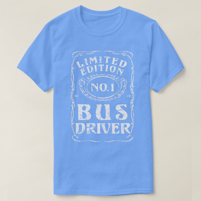 Bus Driver School Bus T-Shirt (Design Front)