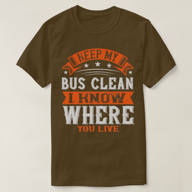 Bus Driver Shirt 19 (Design Front)