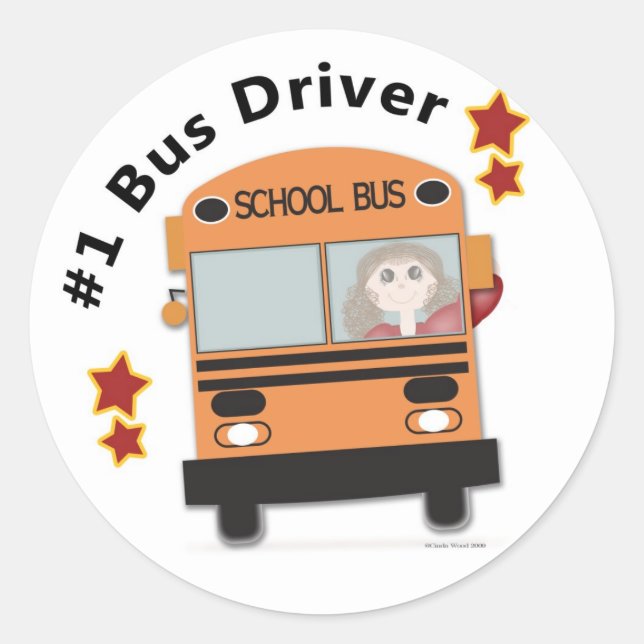 Bus Driver Stickers (Front)