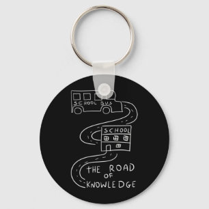 Bus Driver The Road of Knowledge Key Ring