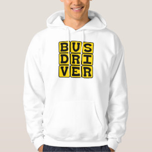 Bus Driver, Transportation Profession Hoodie