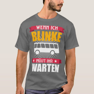 bus driver vintage retro bus saying T-Shirt